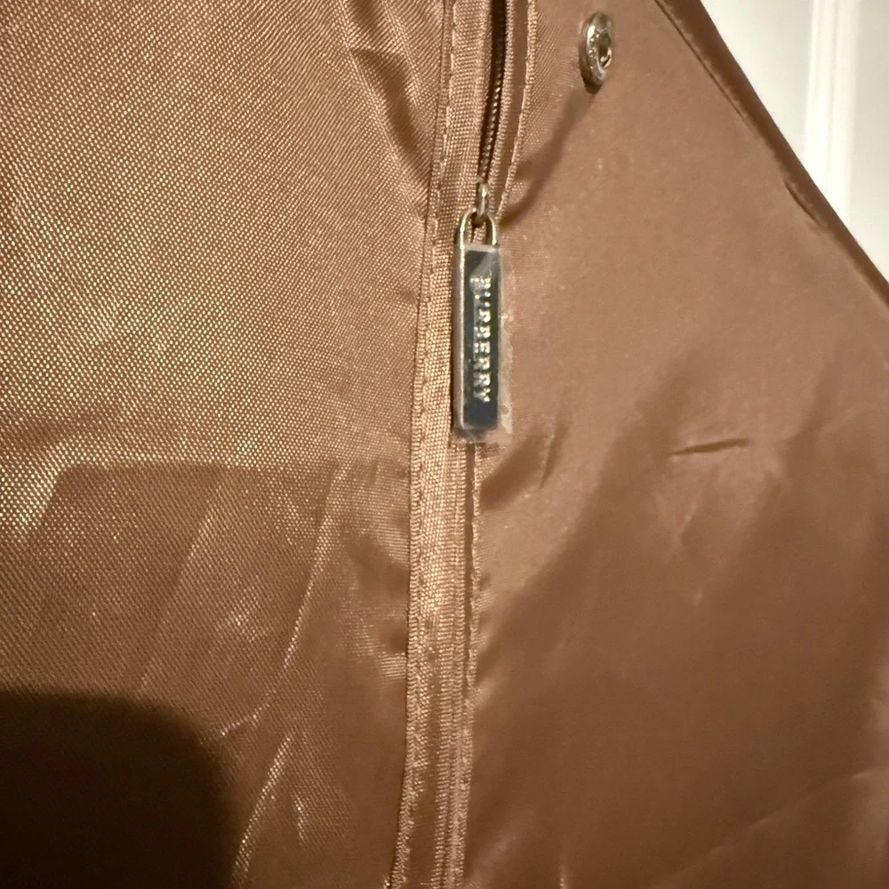 Burberry Tan Travel Garment Bag